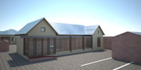 Proposed alterations to the Detectives Offices at Actonville Police Station.