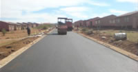 Part of 20T Roads & Stormwater Programme at Mhlakeng Township in the West Rand, for the Gauteng Department of Public Transport, Roads & Works.